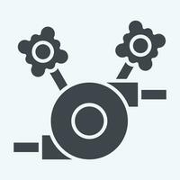 Icon Equipment 1. related to Welder Equipment symbol. glyph style. simple design editable. simple illustration vector