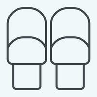 Icon Roll. related to Breakfast symbol. line style. simple design editable. simple illustration vector