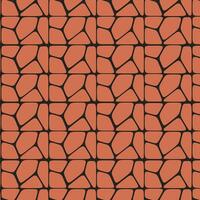 Wall Brick Pattern, seamless pattern vector