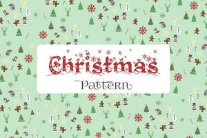 Vector Christmas Pattern, xmas design elements