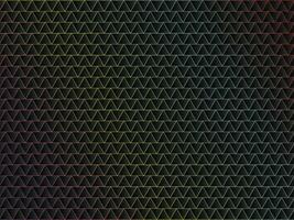 Abstract Black Rainbow Triangle Background vector