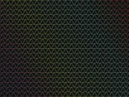 Abstract Black Rainbow Triangle Background vector