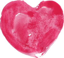 heart shape painted png