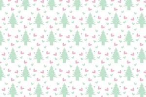 Lovely Christmas hand-drawn pattern design for wallpaper, wrapping paper, fabric and texture interior background. vector