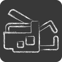 Icon Spot Welding. related to Welder Equipment symbol. chalk Style. simple design editable. simple illustration vector