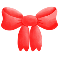 aquarelle mignonne rouge arc png