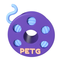 petg Glühfaden Spule 3d Illustration Symbol png