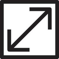 Zoom find icon symbol image vector. Illustration of the search lens design image vector