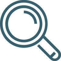 Zoom find icon symbol image vector. Illustration of the search lens design image vector