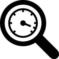 Zoom find icon symbol image vector. Illustration of the search lens design image vector