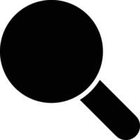 Zoom find icon symbol image vector. Illustration of the search lens design image vector