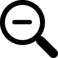 Zoom find icon symbol image vector. Illustration of the search lens design image vector