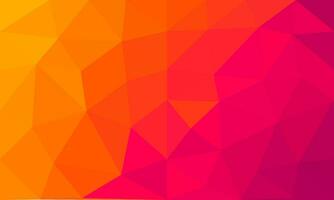 Dark orange, purple gradient abstract geometric pattern with polygon texture. Wallpaper triangulation background. vector illustration for web, digital, flyer, ideas, creative