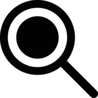 Zoom find icon symbol image vector. Illustration of the search lens design image vector