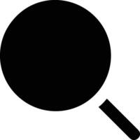 Zoom find icon symbol image vector. Illustration of the search lens design image vector