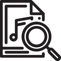 Zoom find icon symbol image vector. Illustration of the search lens design image vector