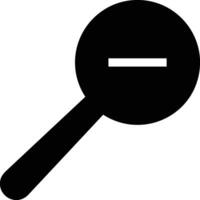 Zoom find icon symbol image vector. Illustration of the search lens design image vector