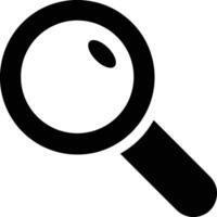 Zoom find icon symbol image vector. Illustration of the search lens design image vector