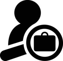 Zoom find icon symbol image vector. Illustration of the search lens design image vector