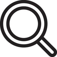 Zoom find icon symbol image vector. Illustration of the search lens design image vector