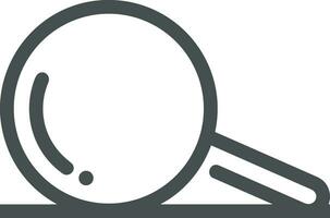 Zoom find icon symbol image vector. Illustration of the search lens design image vector