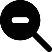 Zoom find icon symbol image vector. Illustration of the search lens design image vector