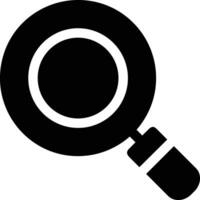 Zoom find icon symbol image vector. Illustration of the search lens design image vector