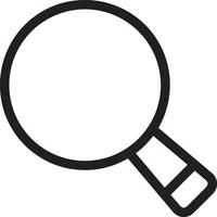 Zoom find icon symbol image vector. Illustration of the search lens design image vector