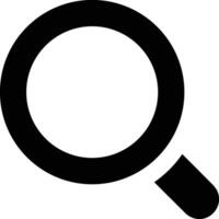 Zoom find icon symbol image vector. Illustration of the search lens design image vector