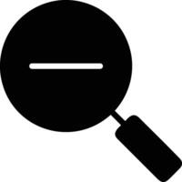 Zoom find icon symbol image vector. Illustration of the search lens design image vector