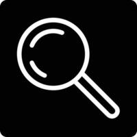 Zoom find icon symbol image vector. Illustration of the search lens design image vector