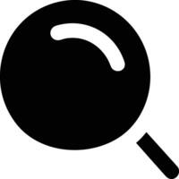 Zoom find icon symbol image vector. Illustration of the search lens design image vector