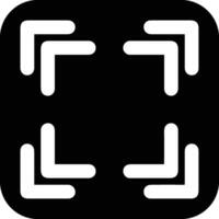 Zoom find icon symbol image vector. Illustration of the search lens design image vector