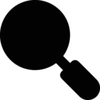 Zoom find icon symbol image vector. Illustration of the search lens design image vector