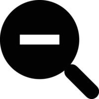 Zoom find icon symbol image vector. Illustration of the search lens design image vector