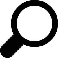 Zoom find icon symbol image vector. Illustration of the search lens design image vector