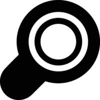 Zoom find icon symbol image vector. Illustration of the search lens design image vector