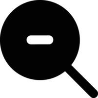 Zoom find icon symbol image vector. Illustration of the search lens design image vector