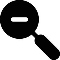 Zoom find icon symbol image vector. Illustration of the search lens design image vector