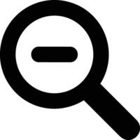 Zoom find icon symbol image vector. Illustration of the search lens design image vector