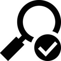 Zoom find icon symbol image vector. Illustration of the search lens design image vector