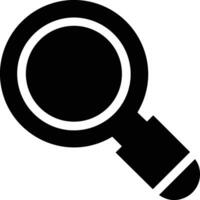 Zoom find icon symbol image vector. Illustration of the search lens design image vector