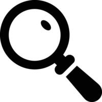 Zoom find icon symbol image vector. Illustration of the search lens design image vector