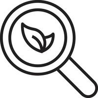 Zoom find icon symbol image vector. Illustration of the search lens design image vector