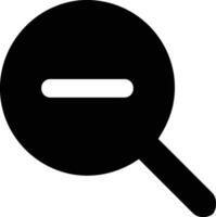 Zoom find icon symbol image vector. Illustration of the search lens design image vector