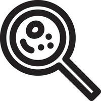 Zoom find icon symbol image vector. Illustration of the search lens design image vector