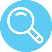 Zoom find icon symbol image vector. Illustration of the search lens design image vector