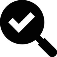 Zoom find icon symbol image vector. Illustration of the search lens design image vector