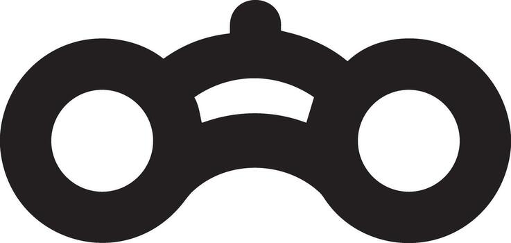 Zoom find icon symbol image vector. Illustration of the search lens design image vector