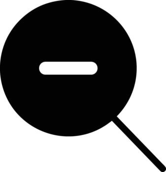 Zoom find icon symbol image vector. Illustration of the search lens design image vector